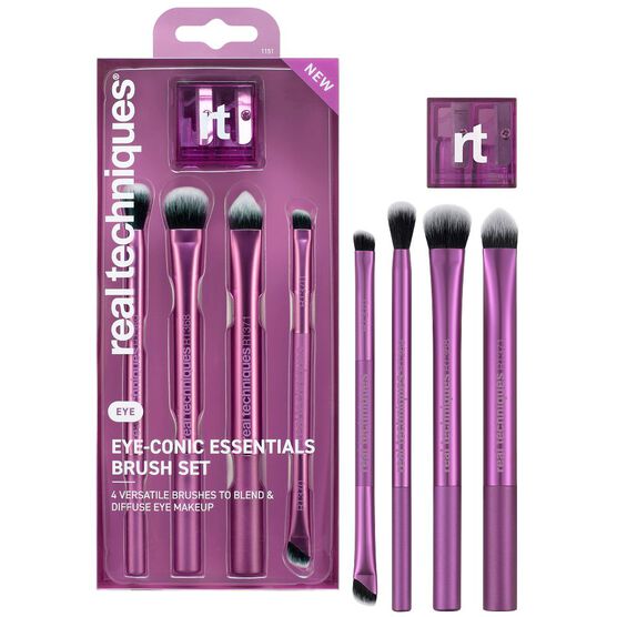 KIT IC&Ocirc;NICOS PARA OLHOS REAL TECHNIQUES